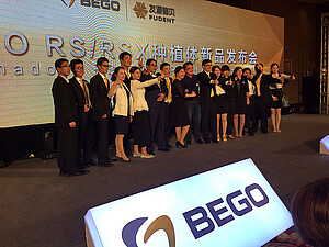 BEGO Semados® RS/RSX Implantate Markteinführung in China