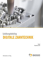 BEGO Leistungsübersicht digitale Zahntechnik