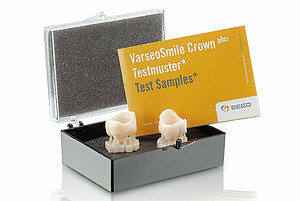 Interested parties will now receive one-time two free VarseoSmile Crown plus sample crowns with supports for user-side finishing.