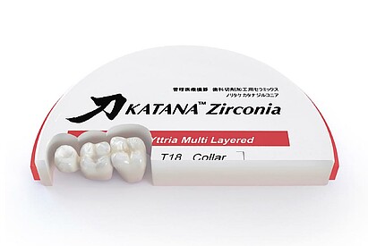 KATANA Zirconia YML – The functional and aesthetic flagship of the Katana series with outstanding dental aesthetics and universal applicability