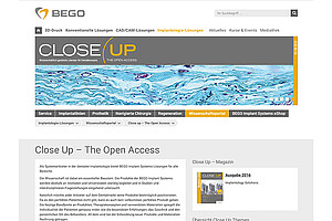 Das” Close Up – The Open Access” Portal