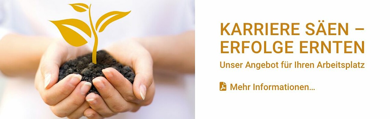 BEGO Arbeitgeberbroschüre: Karriere säen – Erfolge ernten. Unser Angebot für Ihren Arbeitsplatz