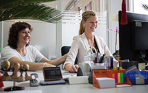 Bei BEGO werden den Mitarbeitern am alljährlichen Gesundheitstag viele gesundheitsförderliche Angebote zur Verfügung gestellt, wie z. B. die ergonomische Arbeitsplatzberatung.