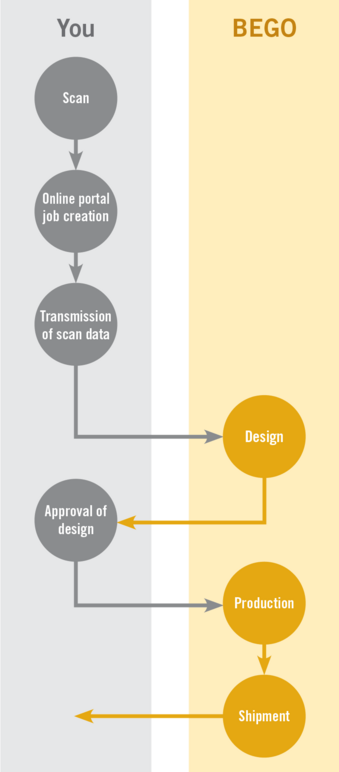 Transmission of model scan data