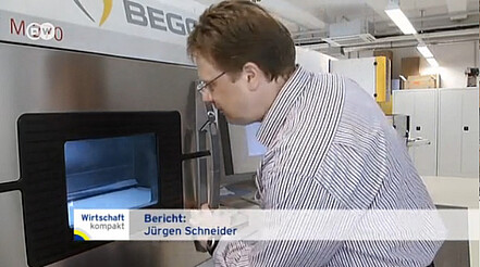 Deutsche Welle TV Beitrag zur Sino Dental 2013 in Peking