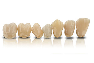 Laboratory customers can now benefit from the option of ordering 3D printed permanent restorations in seven colors from BEGO.
