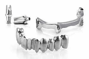 BEGO now offers single-tooth, bar and bridge constructions compatible with the Straumann BLX interfaces. 