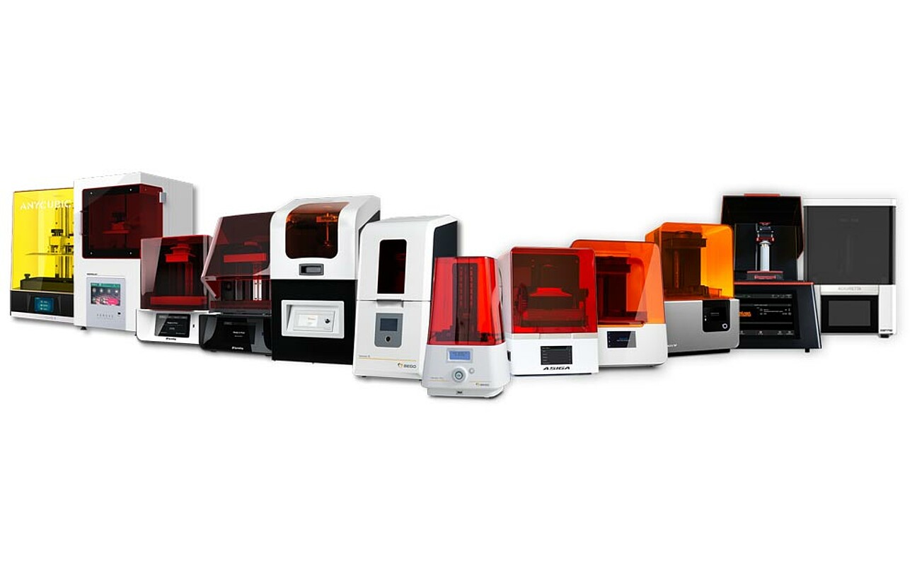 Compatibility Overview 3D Printers and BEGO Varseo Materials