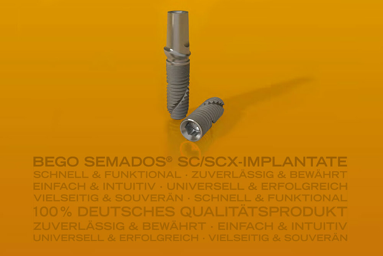 BEGO Semados® SC/SCX-Implantate