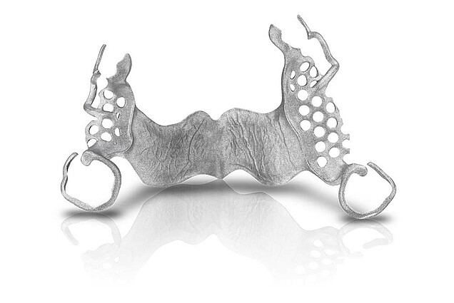 Mediloy® RPD partial denture frameworks – polished and blasted